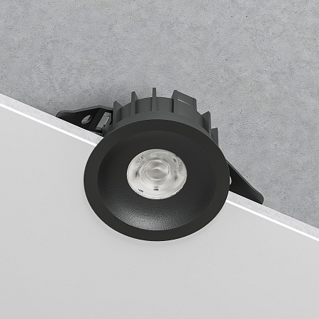 Светильник встраиваемый светодиодный Elektrostandard Combi 25067/LED черный a069004