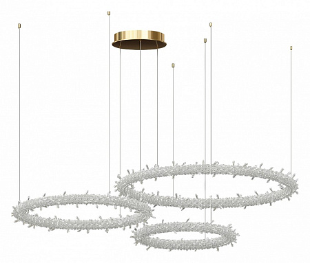 Люстра подвесная светодиодная Kink Light Лиам 07875-80_60_40P.33_3000K Люстра подвесная светодиодная Kink Light Лиам 07875-80_60_40P.33_3000K