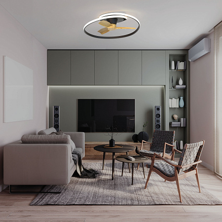 Люстра с вентилятором светодиодная Mantra OCEAN 8236 Люстра с вентилятором светодиодная Mantra OCEAN 8236