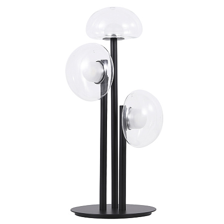 Настольная лампа светодиодная Crystal Lux BOSQUE LG3 BLACK/TRANSPARENT Настольная лампа светодиодная Crystal Lux BOSQUE LG3 BLACK/TRANSPARENT
