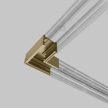 Угол для накладного шинопровода Elektrostandard Line Magnetic 85224/00 латунь a069639