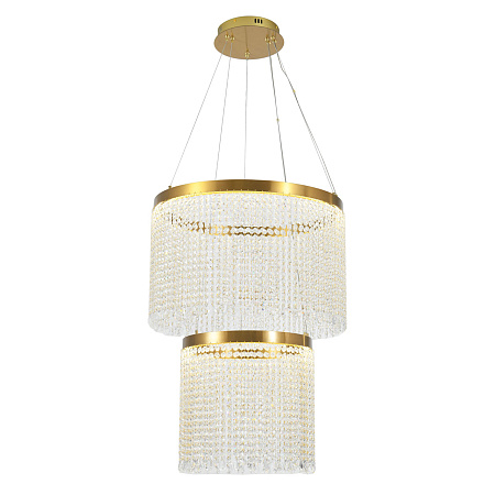 Люстра хрустальная светодиодная Chiaro Вассерфалл 617010602 Люстра хрустальная светодиодная Chiaro Вассерфалл 617010602