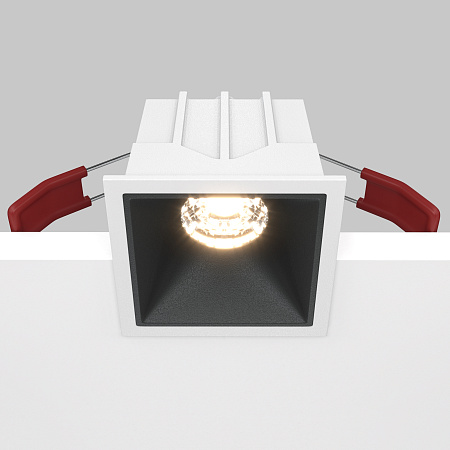 Светильник встраиваемый Maytoni Alfa LED DL043-01-10W3K-D-SQ-WB