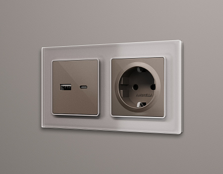 Лицевая панель для электрической розетки с заземлением со шторками QUANT AP637 Ambrella Volt ALFA AP6370 Лицевая панель для электрической розетки с заземлением со шторками QUANT AP637 Ambrella Volt ALFA AP6370