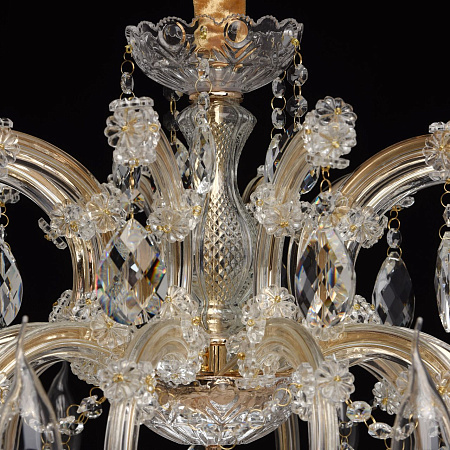 Люстра хрустальная Chiaro Одетта 405010810 Люстра хрустальная Chiaro Одетта 405010810