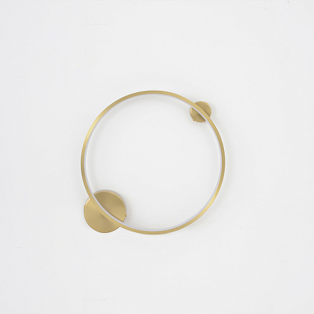 Светильник настенный светодиодный Crystal Lux REAL AP18W LED BRASS Светильник настенный светодиодный Crystal Lux REAL AP18W LED BRASS