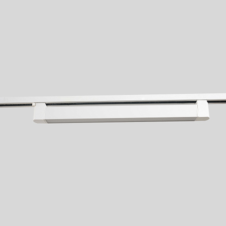 Трековый однофазный светодиодный светильник Crystal Lux CLT 0.31 010 18W WH M4000K