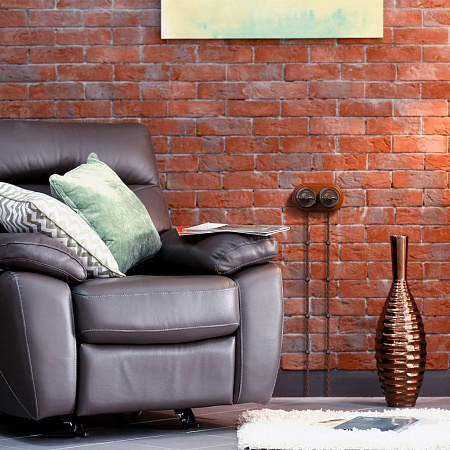 Переключатель одноклавишный коричневый Ретро Werkel Ретро W5612014 4690389166723 a051057 Переключатель одноклавишный коричневый Ретро Werkel Ретро W5612014 4690389166723 a051057