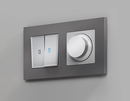 Комплект механизма светорегулятора универсального поворотно-нажимного Ambrella Volt ALFA MA405510 Комплект механизма светорегулятора универсального поворотно-нажимного Ambrella Volt ALFA MA405510