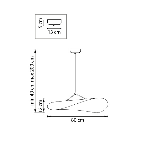 Светильник подвесной светодиодный Lightstar Genova 610086