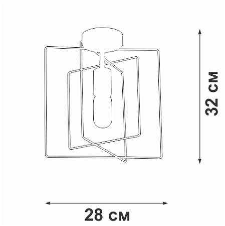 Светильник потолочный Vitaluce V3793-8/1PL Светильник потолочный Vitaluce V3793-8/1PL