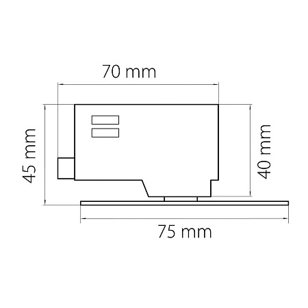 Адаптер для трехфазного шинопровода к 21381х/21481х Lightstar Asta 594061
