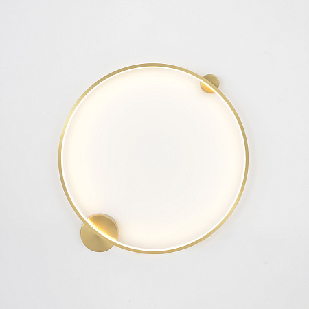 Светильник настенный светодиодный Crystal Lux REAL AP26W LED BRASS Светильник настенный светодиодный Crystal Lux REAL AP26W LED BRASS