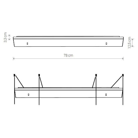 Основание для светильника Nowodvorski Cameleon Canopy D 780 8552 Основание для светильника Nowodvorski Cameleon Canopy D 780 8552