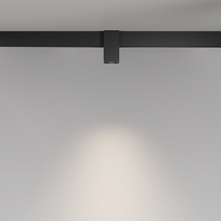 Трековый магнитный светодиодный светильник Maytoni Exility Alfa TR121-2-7W4K-B Трековый магнитный светодиодный светильник Maytoni Exility Alfa TR121-2-7W4K-B