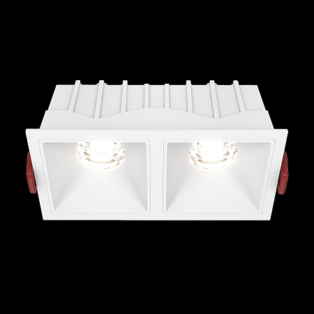 Светильник встраиваемый Maytoni Alfa LED DL043-02-10W4K-D-SQ-W