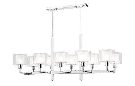 Люстра на штанге Crystal Lux MAESTRO SP-PL10 L1100 CHROME