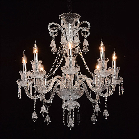 Люстра хрустальная Chiaro Барселона 313012508 Люстра хрустальная Chiaro Барселона 313012508