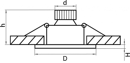 Встраиваемый светильник Lightstar Acuto 070012 Встраиваемый светильник Lightstar Acuto 070012