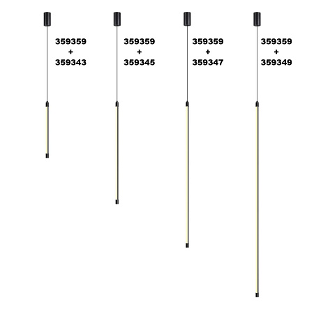 Корпус накладной с драйвером для подвесного вертикального монтажа светильников 359359 Корпус накладной с драйвером для подвесного вертикального монтажа светильников 359359