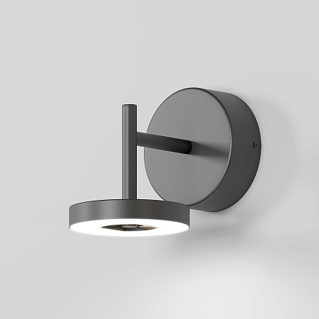 Уличный настенный светодиодный светильник Elektrostandard Verano 35185/D черный a068590