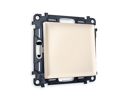 Комплект механизма 1-клавишного выключателя Ambrella Volt ALFA MA321010 Комплект механизма 1-клавишного выключателя Ambrella Volt ALFA MA321010