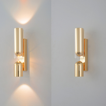 Спот светодиодный Crystal Lux VENTO AP15W LED GOLD Спот светодиодный Crystal Lux VENTO AP15W LED GOLD