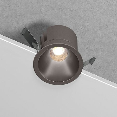 Светильник встраиваемый светодиодный Elektrostandard Forte 25071/LED 15W 4000K титан a069412