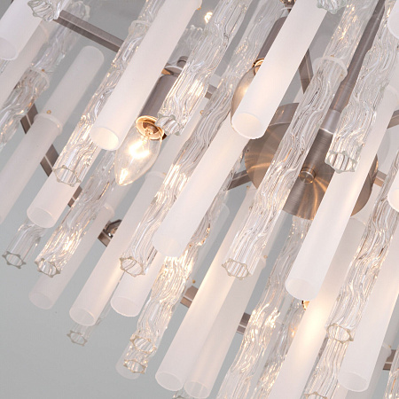 Люстра на штанге Bogates Hollis 367/9 Никель Люстра на штанге Bogates Hollis 367/9 Никель