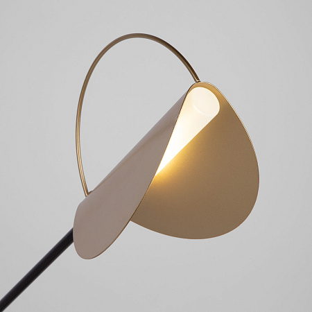 Настольная лампа Eurosvet Grazia 01141/1 черный/золото Настольная лампа Eurosvet Grazia 01141/1 черный/золото