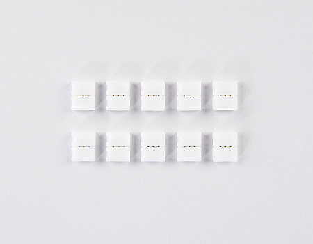 Соединитель прямой для светодиодной ленты 2835 12/24V (3 конт.) 10 шт Ambrella light GS GS6101 Соединитель прямой для светодиодной ленты 2835 12/24V (3 конт.) 10 шт Ambrella light GS GS6101