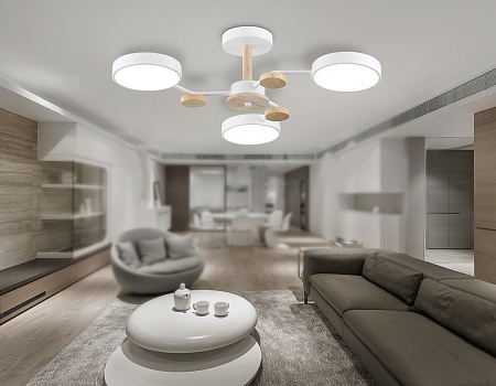 Люстра потолочная светодиодная Ambrella light FL4855 Люстра потолочная светодиодная Ambrella light FL4855