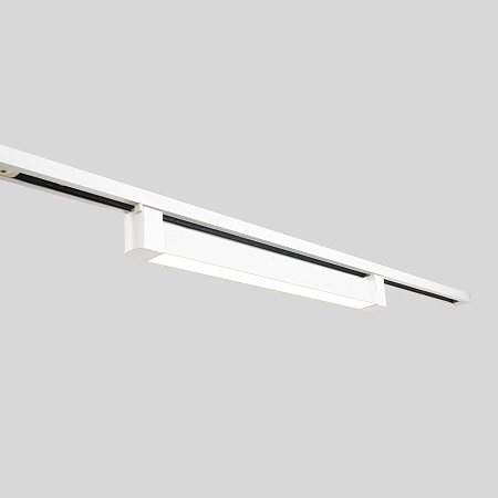 Трековый однофазный светодиодный светильник Crystal Lux CLT 0.31 010 18W WH M4000K