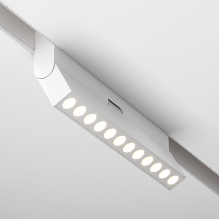 Трековый светодиодный светильник Maytoni Exility Points TR033-2-12W4K-W Трековый светодиодный светильник Maytoni Exility Points TR033-2-12W4K-W