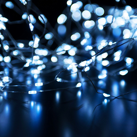 Гирлянда нить "роса" Eurosvet белый 400-009 a060411 Гирлянда нить "роса" Eurosvet белый 400-009 a060411