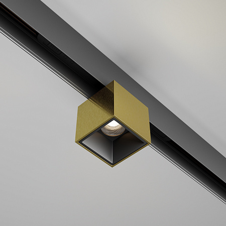 Трековый магнитный светодиодный светильник Maytoni Exility Alfa S TR133-4-7W-DS-BS Трековый магнитный светодиодный светильник Maytoni Exility Alfa S TR133-4-7W-DS-BS