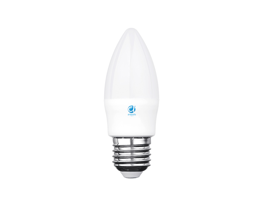 Светодиодная лампа LED C37-PR 8W E27 3000K (75W)
