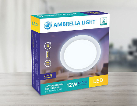 Светильник потолочный светодиодный Ambrella light 300126