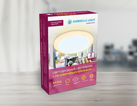 Светодиодная панель Ambrella Light Downlight DCR301